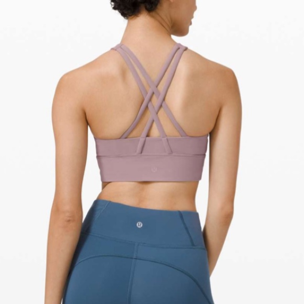 NWT Lululemon Energy Bra High Neck Long Line Tough - Picture 3 of 9